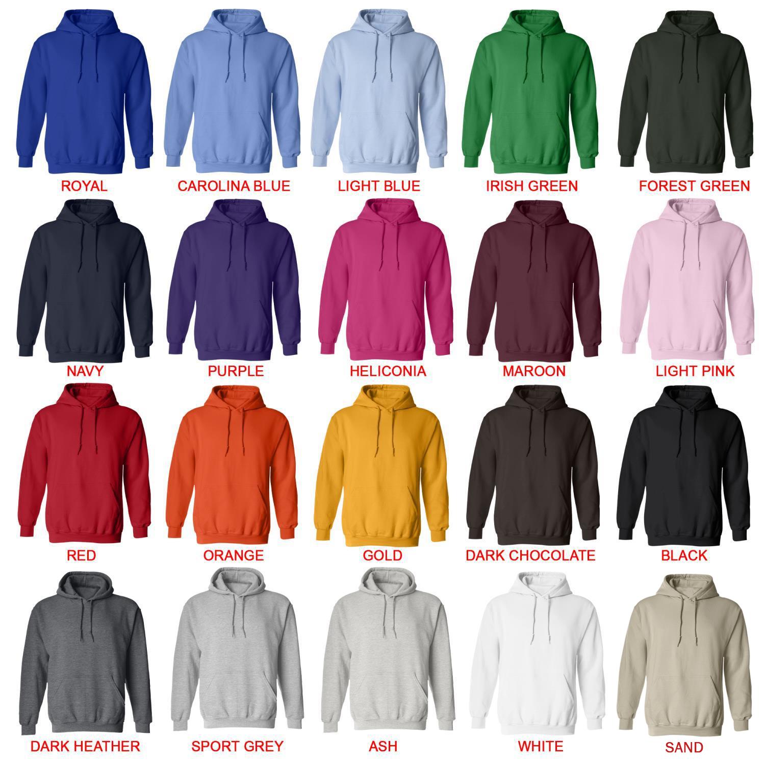 hoodie color chart - Metallica Band Store
