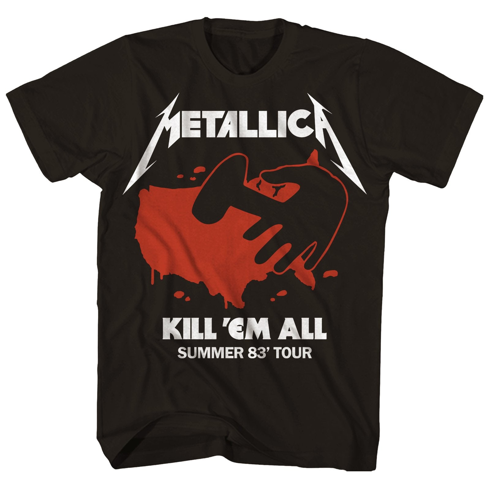 IYTXcCQQMetallica Kill Em All Tour Front - Metallica Band Store