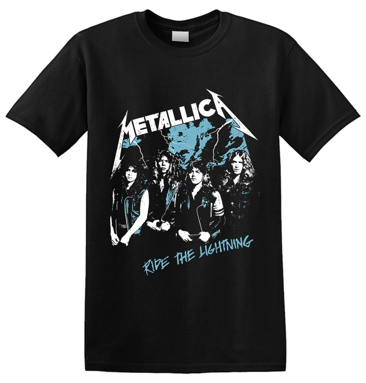 RkYMl0T Metallica VintageRideTheLightning Shirt - Metallica Band Store