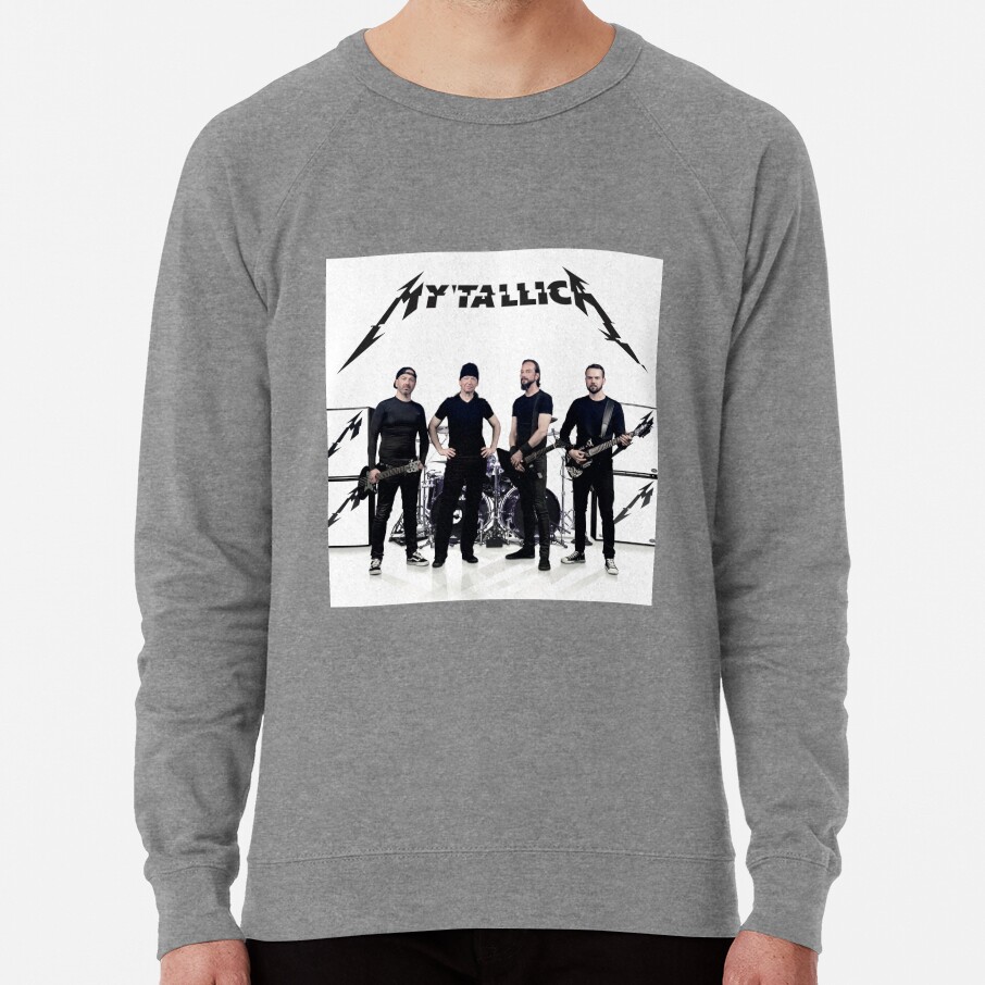 ssrcolightweight sweatshirtmensheather grey lightweight raglan sweatshirtfrontsquare productx1000 bgf8f8f8 - Metallica Band Store